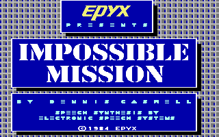 Impossible Mission - C64-Wiki